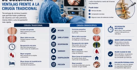 Cirugía endoscópica de columna - Discal Centro