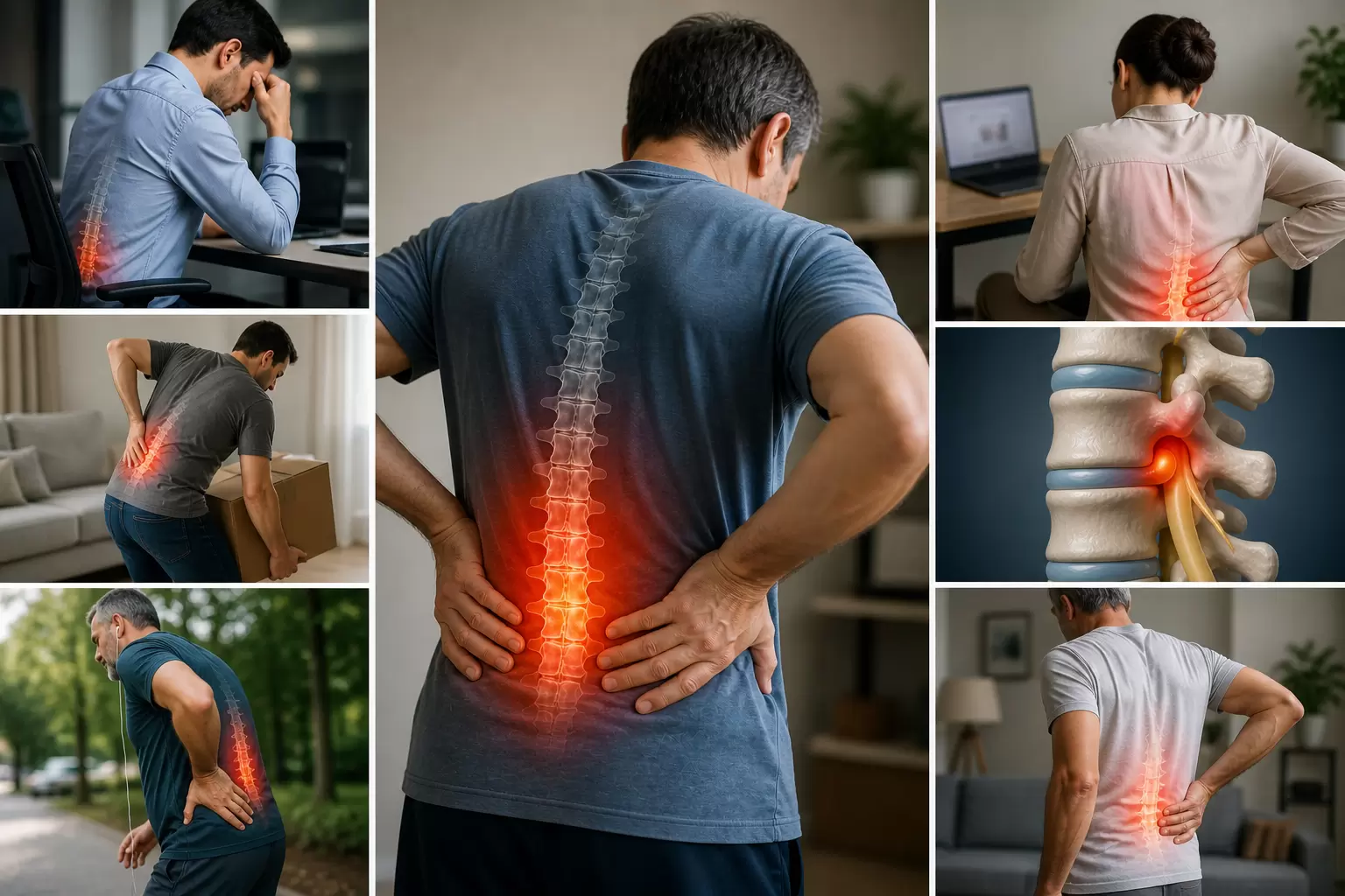 Dolor en la columna - Discalcentro