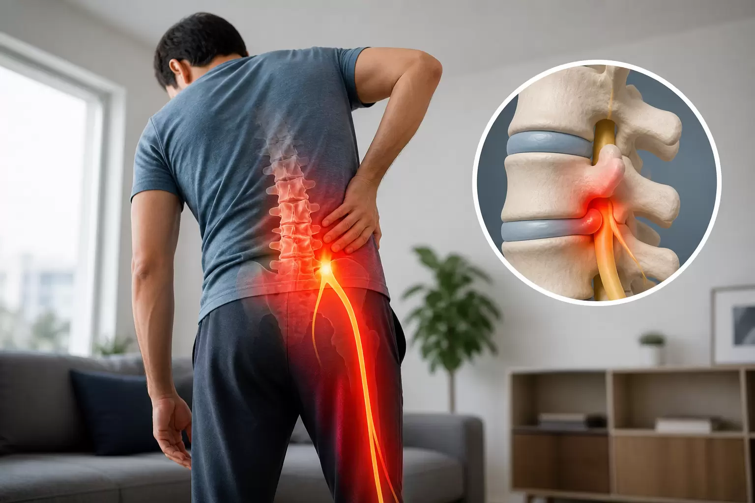 Dolor lumbar que baja por la pierna - Dlscalcentro