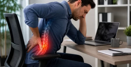 Por qué el dolor de espalda empeora al sentarte