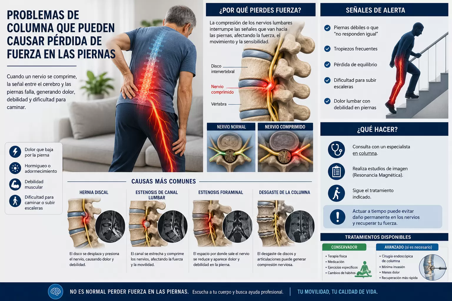 Problemas de columna en Lima - Discal Centro