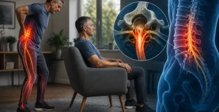 estenosis de canal dolor al estar de pie