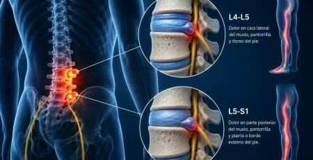 Hernia discal L4-L5 y L5-S1